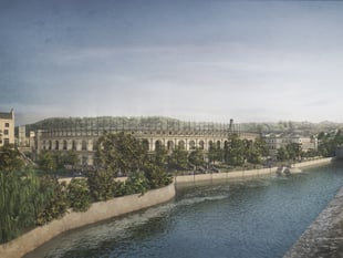 Colosseum stadium architect interview