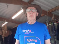 Walking with purpose: Jim’s journey to  support the Motor Neuron Disease Association