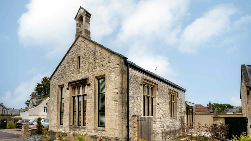 Former Victorian school house for sale has been transformed into a modern 