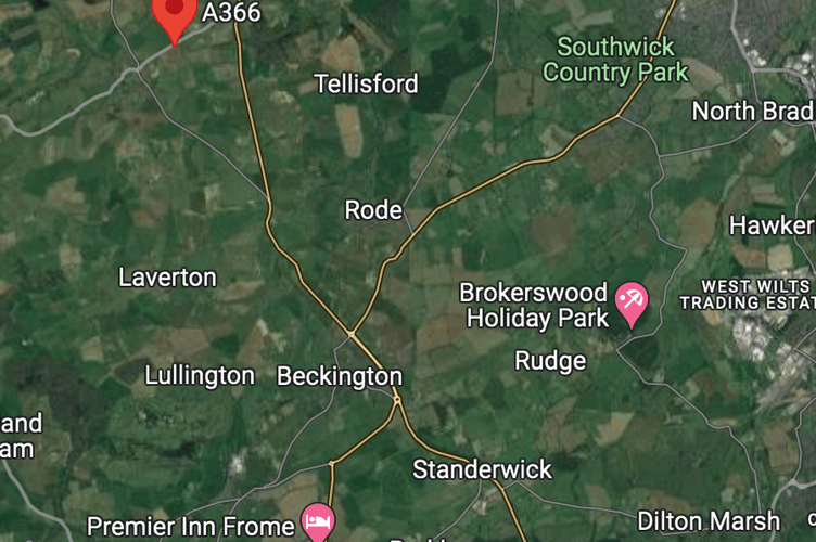 The A36 is closed between the Beckington roundabout & the A366, while the A366 is closed between Bath Rd, Norton St Phillip, & the A36.