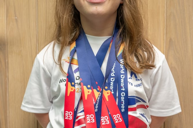 Sophie York competed for Great Britain at the World Dwarf Games in Cologne, Germany. 