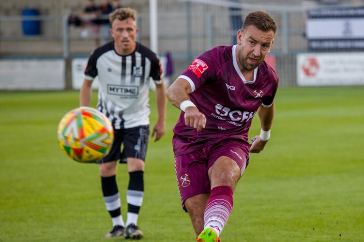 Paulton Rovers lose out to Wimborne Town.