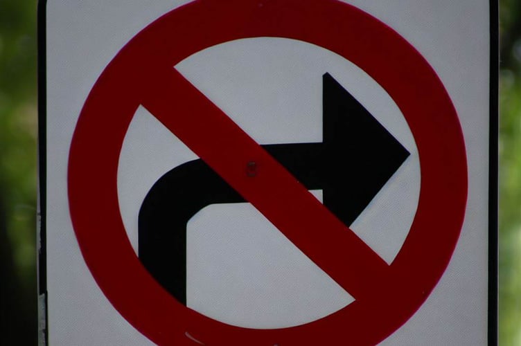 B&NES Council to introduce no right hand turns to Radstock roads.