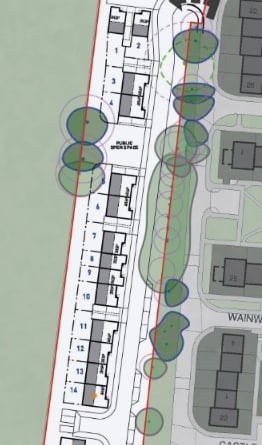 Plans For 18 Homes On Westway Lane In Shepton Mallet.
