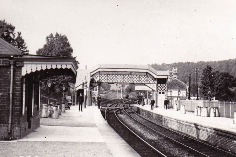 Hallatrow Station mystery photo