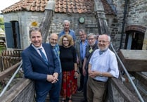 Metro Mayor Dan Norris visits heritage site in Saltford