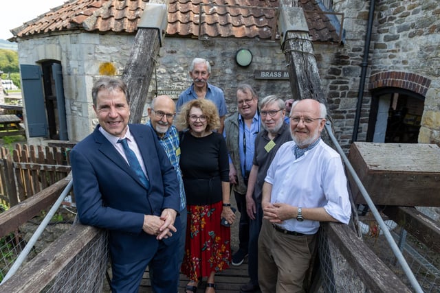 Metro Mayor Dan Norris visits heritage site in Saltford