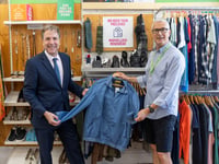 Dan Norris encourages B&NES residents to shop pre-loved