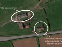 New plans at abandoned farmhouse