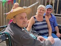 Summer garden party