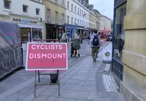  Councillor criticises “cyclists dismount” sign