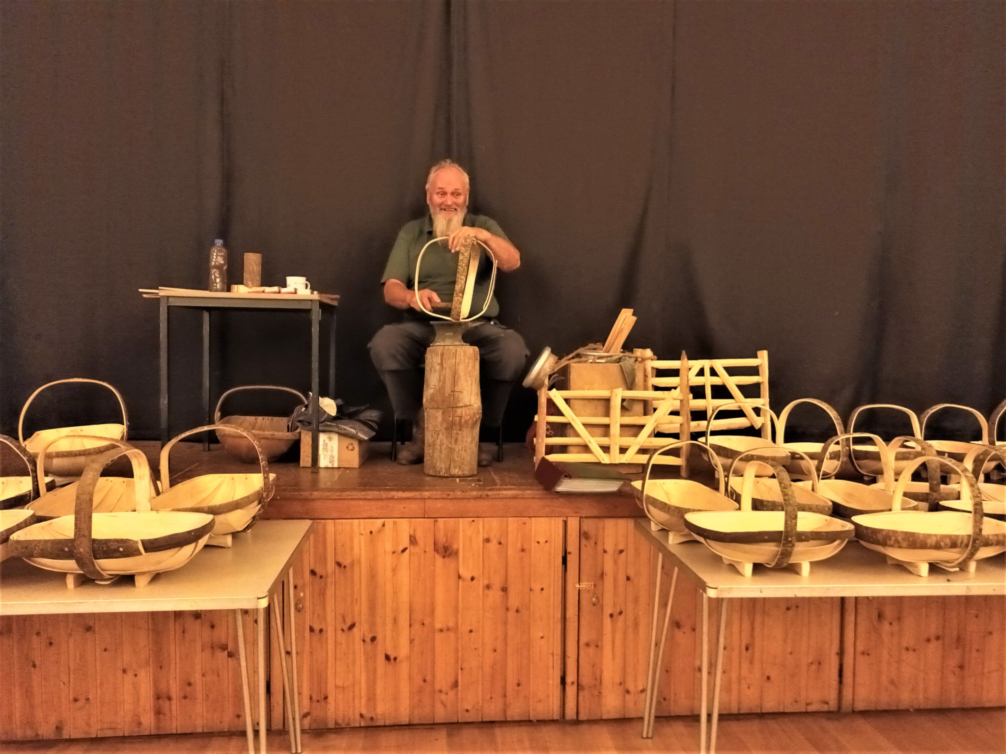 Carl Sadler: crafting trugs, hurdles, and hollywood props