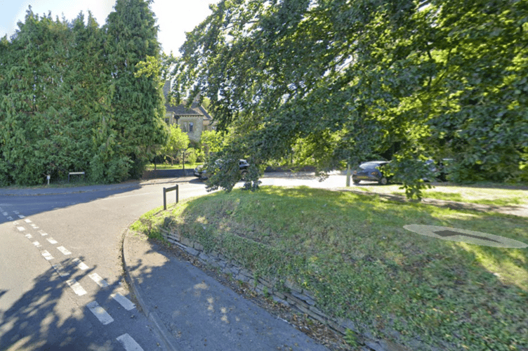 The entrance to The Dymboro, Midsomer Norton, where a man in his 60s was found unconscious.