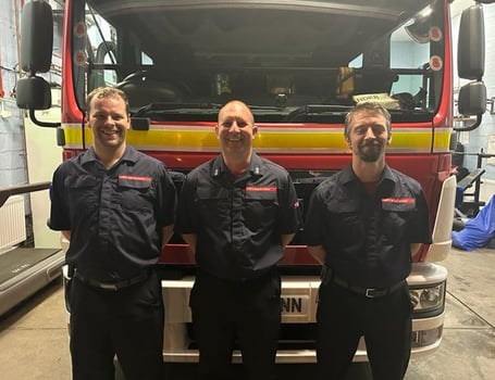 Avon Fire & Rescue celebrate graduation of two new recruits in Radstock ...