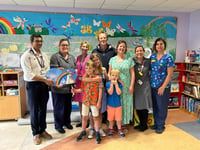 Boy, 7, thanks RUH team for cancer care