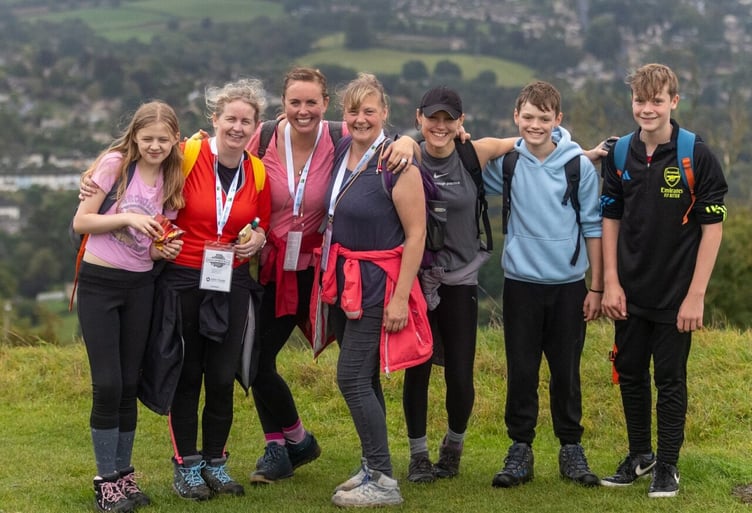 Julian House Circuit of Bath Walk participants