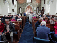Over one hundred residents show their support for Christine’s Coffee Morning!