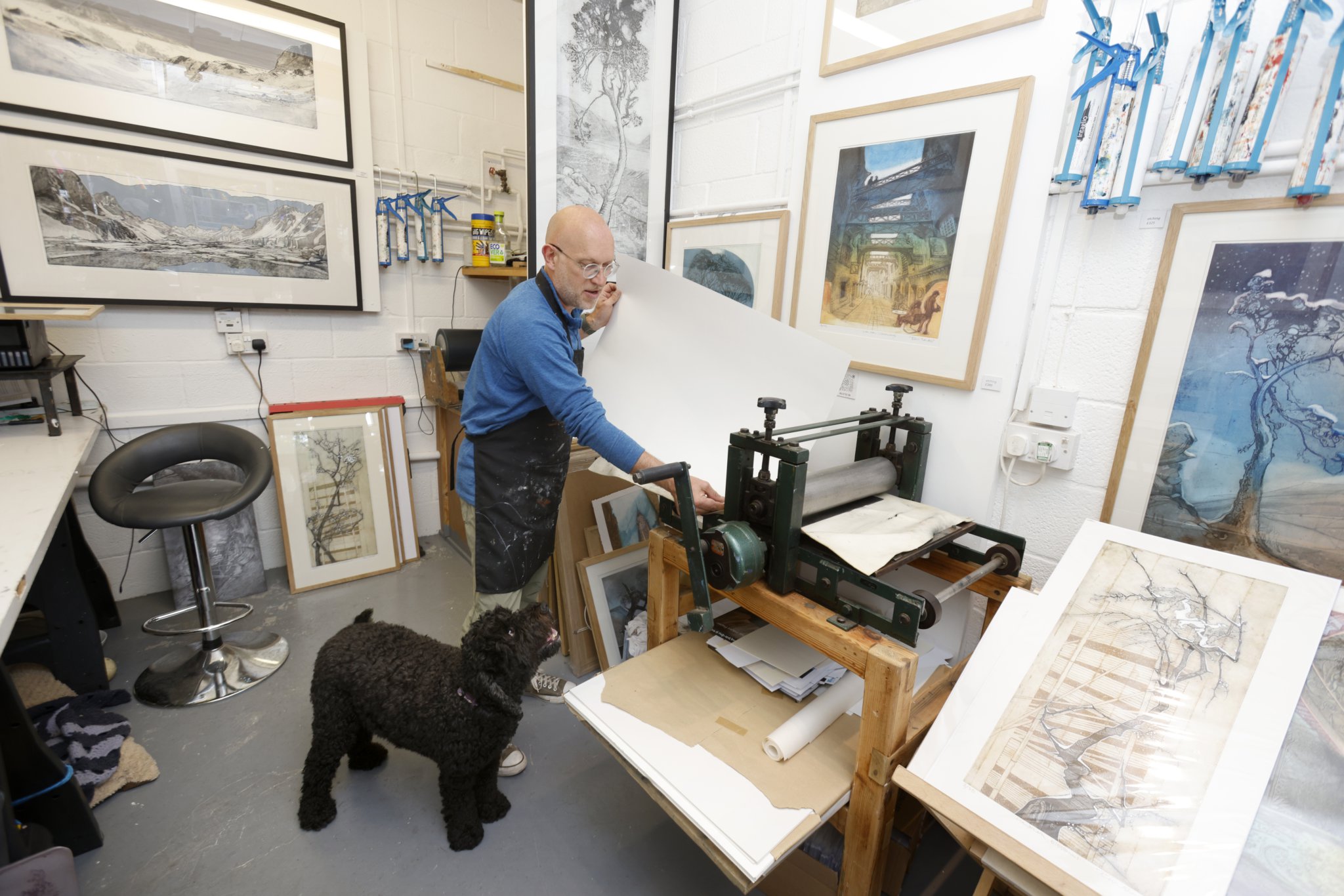 Frome artist’s work earns starring role in Hollywood movie