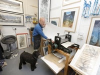 Frome artist’s work earns starring role in Hollywood movie