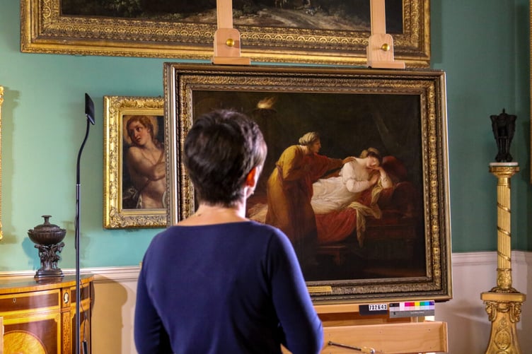 National Trust Angelica Kauffman painting