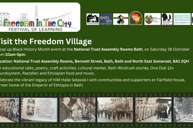 B&NES Council infograohic black history month evens