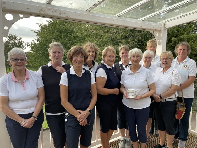 Wells ladies winning team.