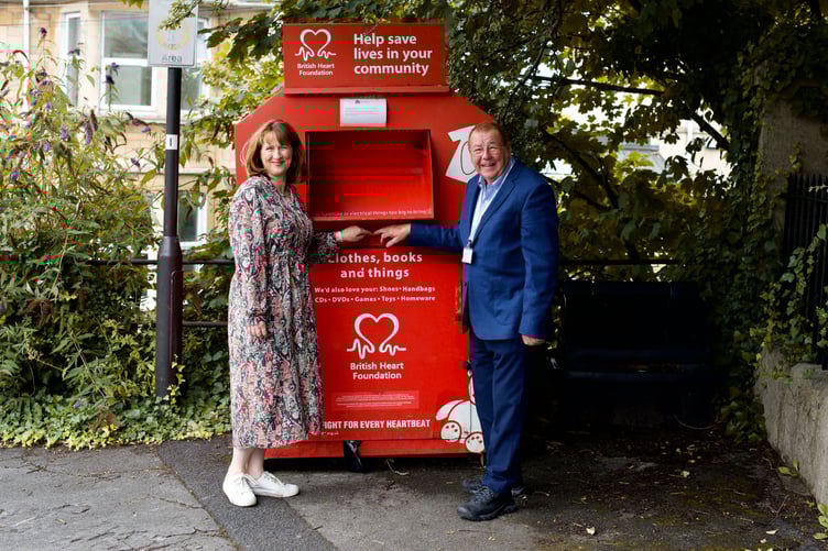 Ghika Savva, SCP Manager and Councillor Paul May, cabinet member for Children’s Services, Bath & North East Somerset Council.
