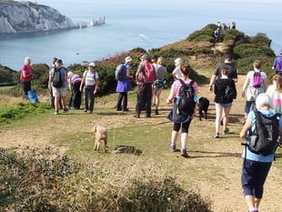 Walking from autumn to winter with Mendip Ramblers
