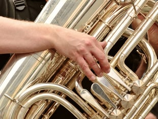 Mendip Brass Band entertain