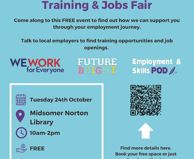 WECA provide session for skills, training and jobs in Midsomer Norton