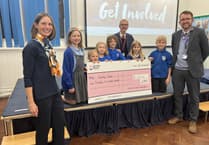 Welton Primary School pupils delighted to donate £1200 to Dorothy House