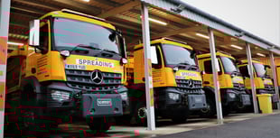 2,176 tonnes of salt stored at Clutton depot