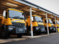 2,176 tonnes of salt stored at Clutton depot
