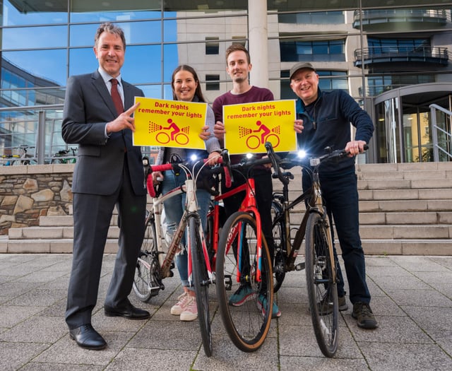 'Brighten up' cyclists as clocks go back 