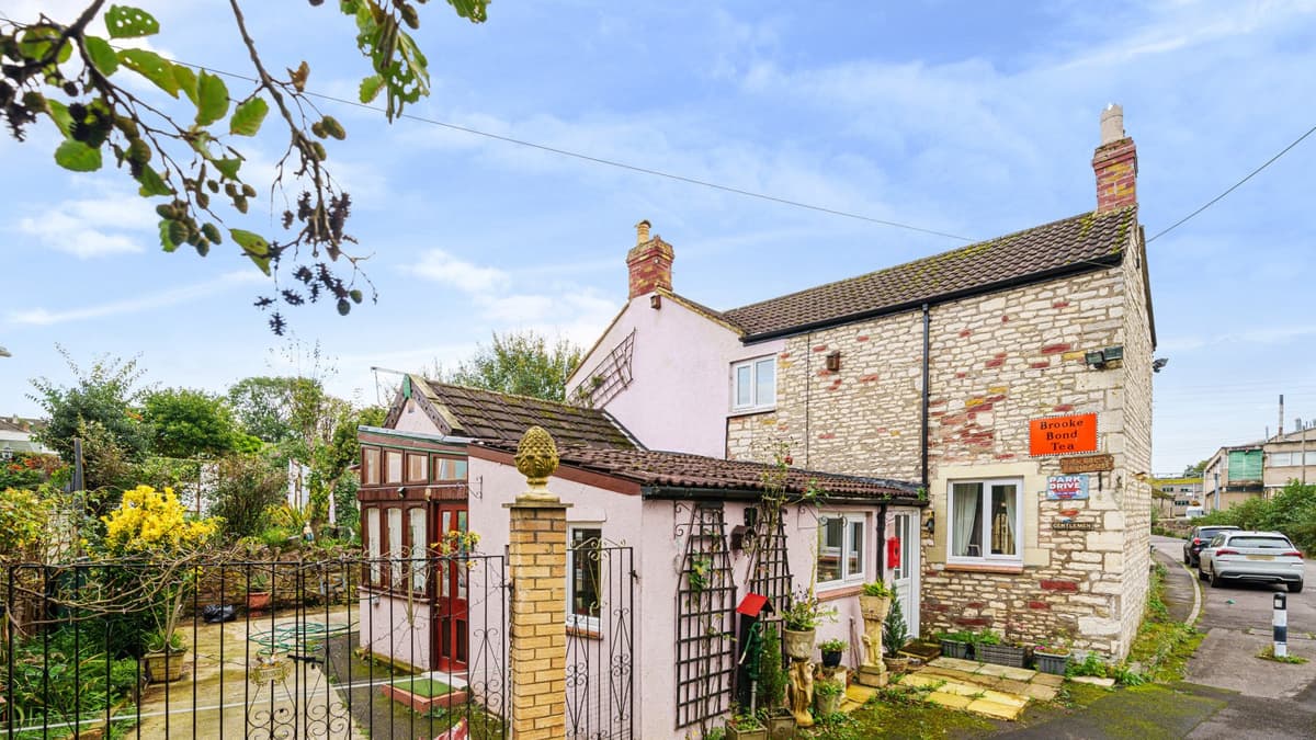 Midsomer Norton cottage for sale is 200 years old and sits beside a