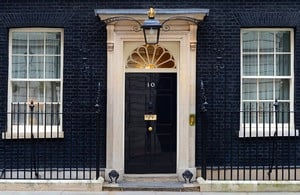 Number 10 Downing Street.
