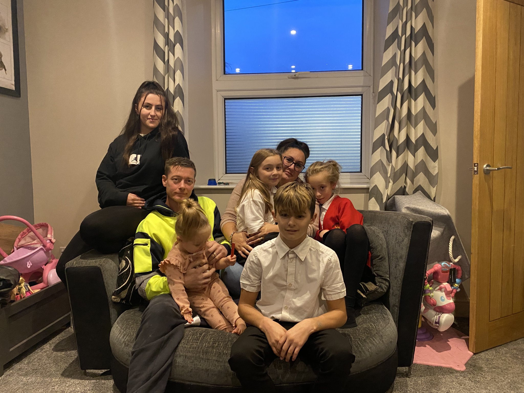 Curo home bedroom ceiling collapse leaves Radstock mum with asthma attacks