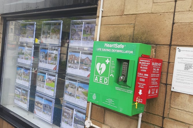 Bleed Kits have been installed onto defibrillators across the South West.