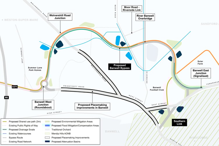 North Somerset Council Banwell Bypass