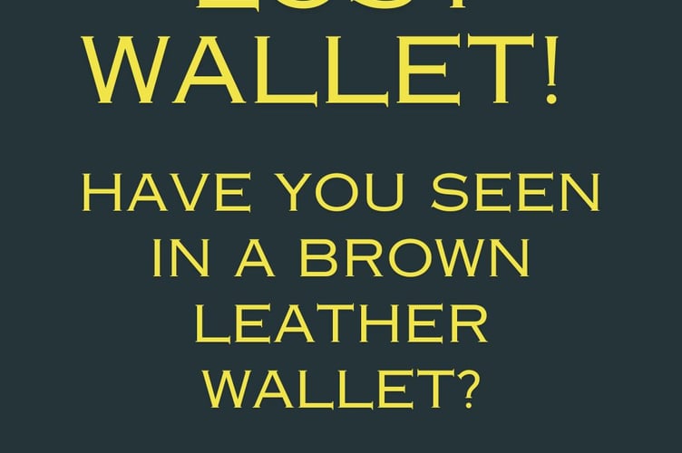 Lost wallet!