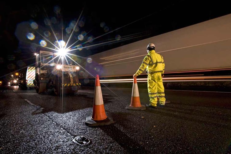 road resurfacing