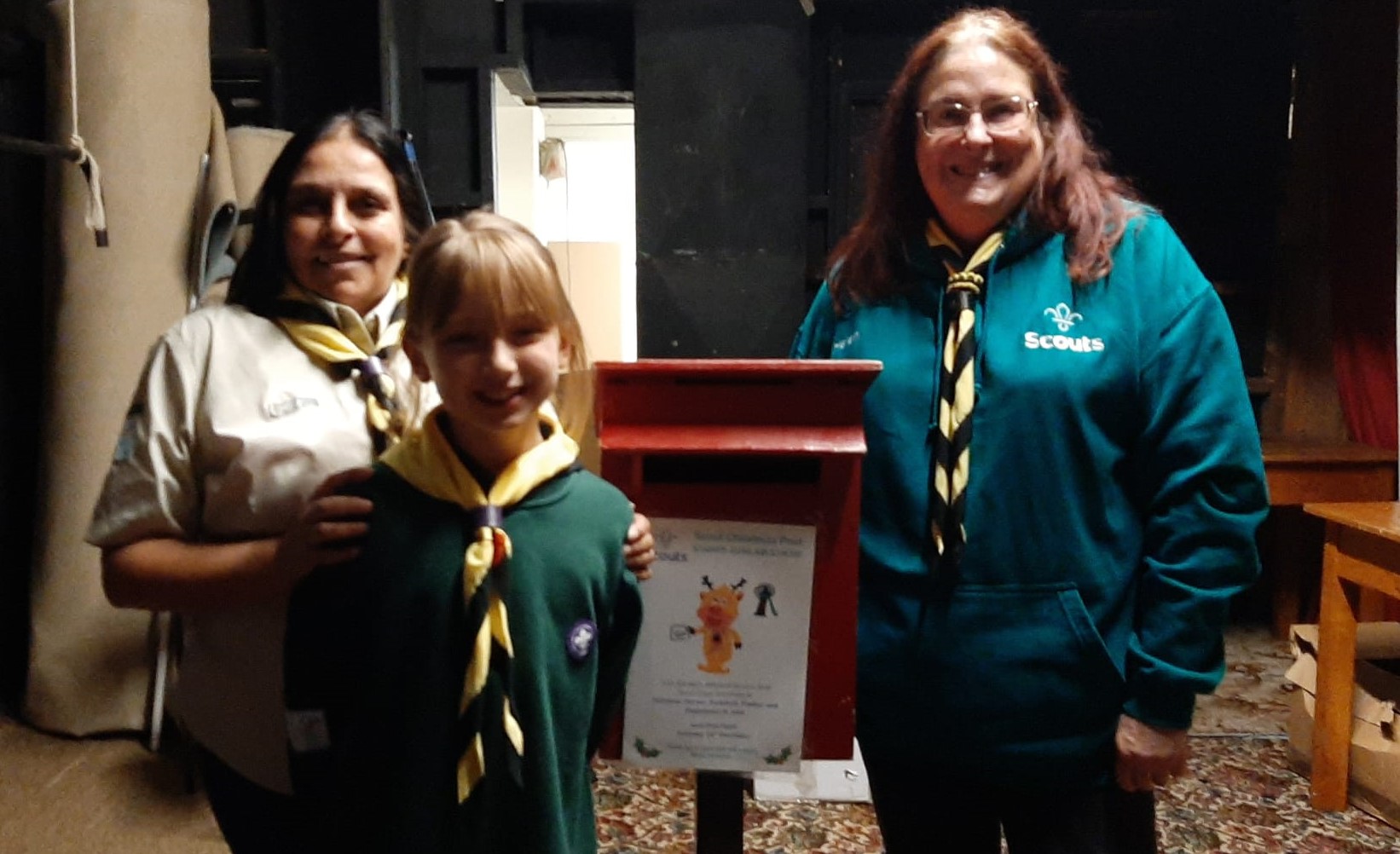Midsomer Norton and Radstock Scouts help Father Christmas as Scouts Christmas Post returns