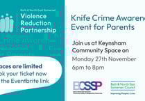 Knife crime awareness event for parents and carers