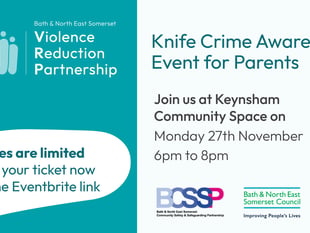 Knife crime awareness event for parents and carers