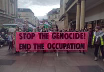 Bath Gaza ceasefire protest