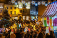 Frome get set for Christmas with lights switch on and lantern parade