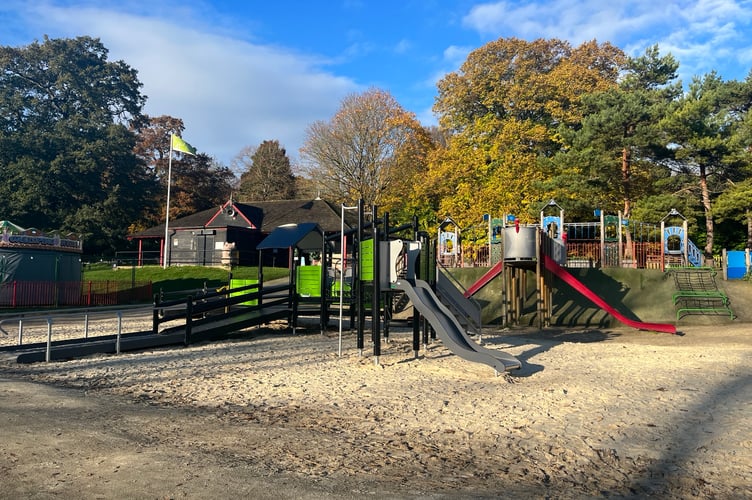 Play equipment at Royal Victoria Park now accessible for all.
