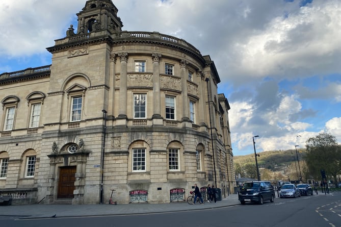Bath Guildhall, where Bath and North East Somerset Council meets 