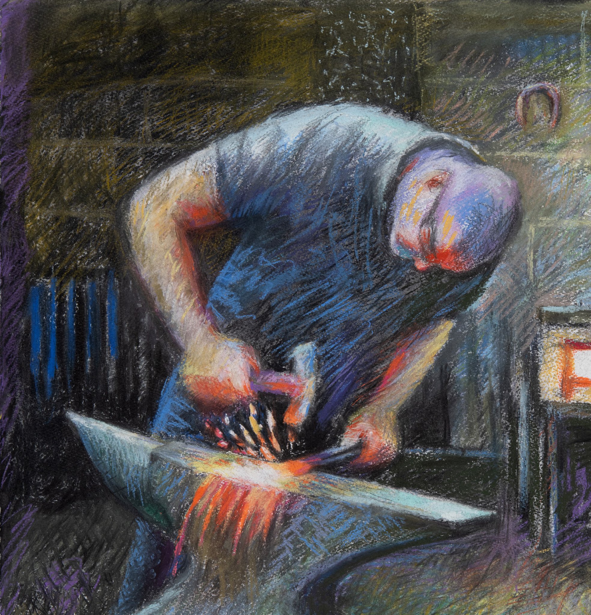 Harptree History Society learn traditional craft