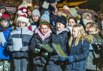 Christmas lights shine in Westfield